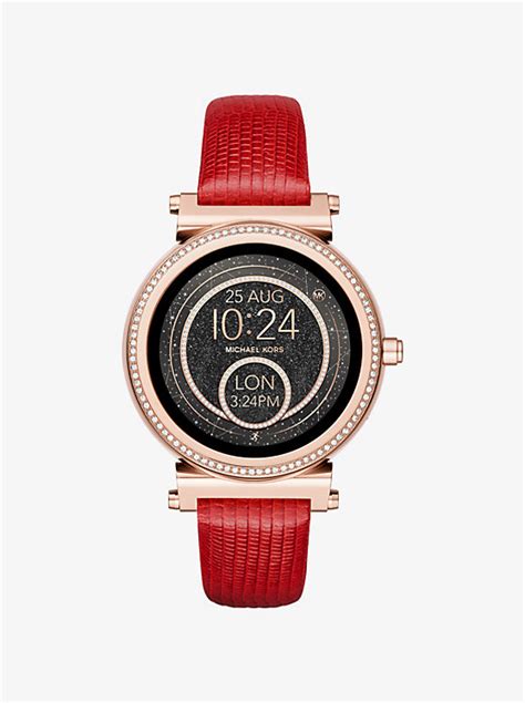 michael kors sofie watch strap|Gen 3 Sofie Embossed.